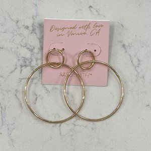 Circle Hoop Earrings